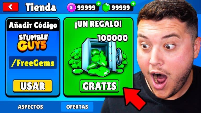 donde se ponen los codigos en stumble guys
