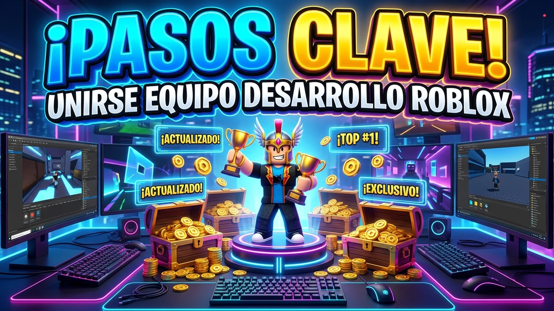 5 Pasos Clave para Unirse a un Equipo de Desarrollo en Roblox