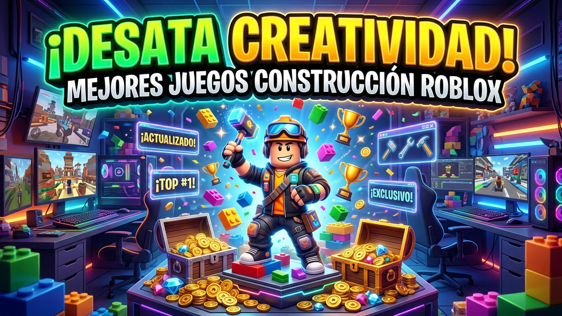 Desata tu Creatividad: Los 10 Mejores Juegos de Construcción en Roblox
